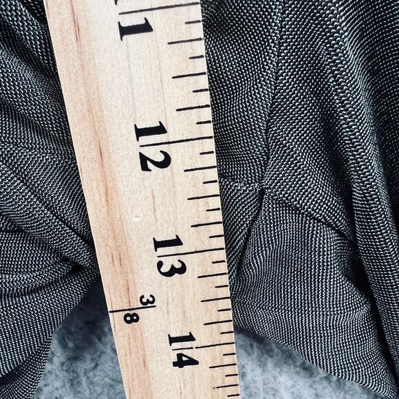 Chicos Travelers Pants Womens 3 Gray Pull On Wide Leg Stretch Lounge Slinky‎ - Picture 8 of 10